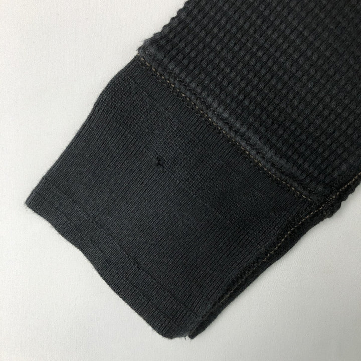 GAP Thermal Long T-Shirt, Men's Size M cotton black type Vintage Second Hand
