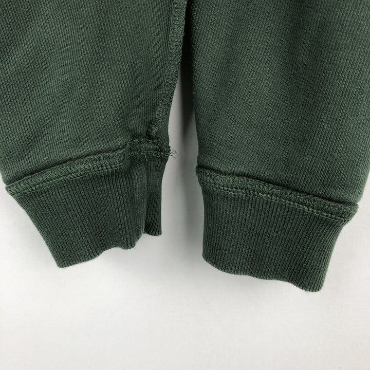 90s-00'S LLBean Thermal Long T-Shirt, Waffle, Men's Size L, Vintage cotton green type Vintage Second Hand