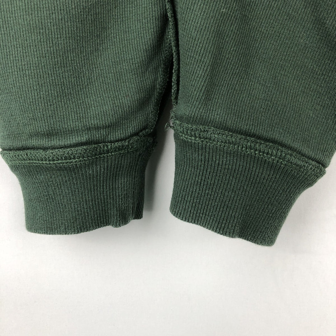 90s-00'S LLBean Thermal Long T-Shirt, Waffle, Men's Size L, Vintage cotton green type Vintage Second Hand