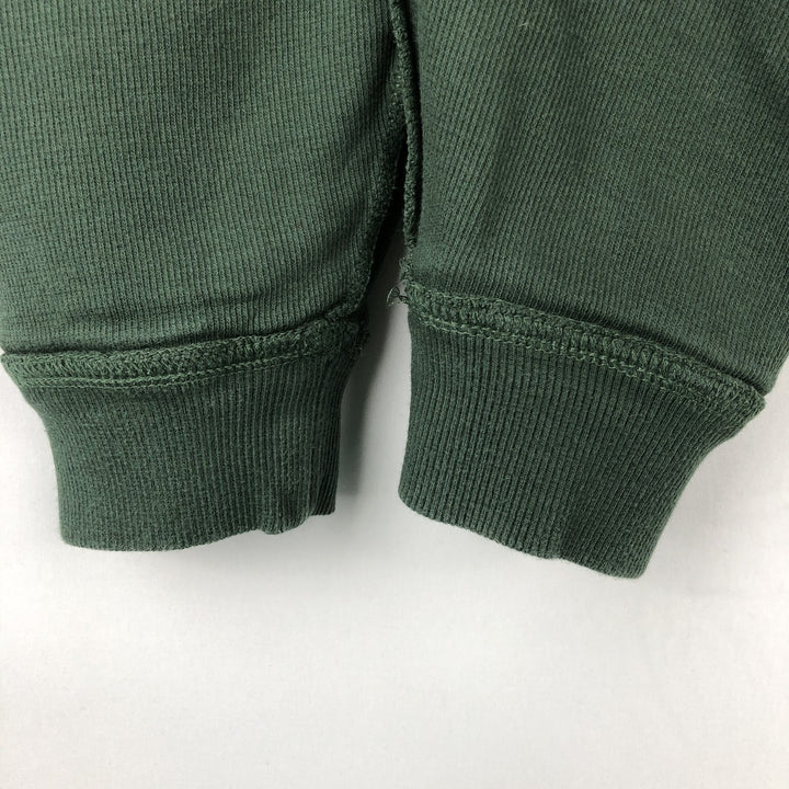 90s-00'S LLBean Thermal Long T-Shirt, Waffle, Men's Size L, Vintage cotton green type Vintage Second Hand