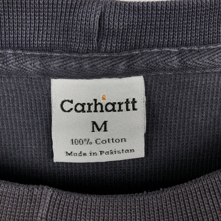 Carhartt Thermal Long T-Shirt, Men's Size Medium cotton Charcoal Vintage Second Hand