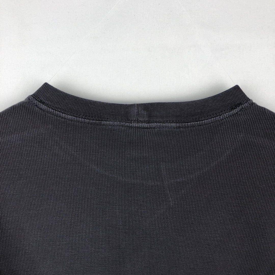 Carhartt Thermal Long T-Shirt, Men's Size Medium cotton Charcoal Vintage Second Hand