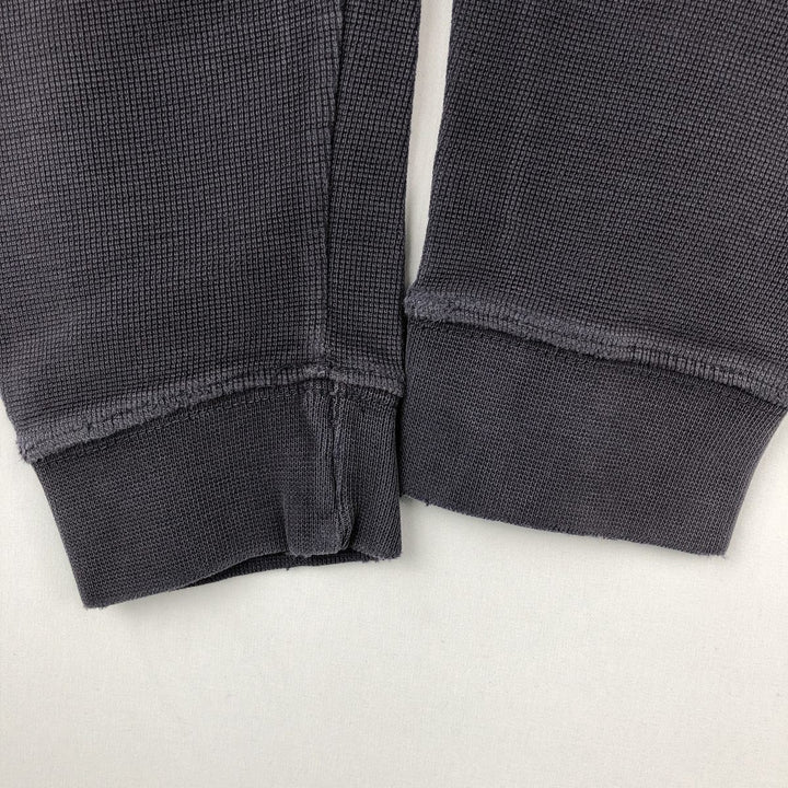 Carhartt Thermal Long T-Shirt, Men's Size Medium cotton Charcoal Vintage Second Hand