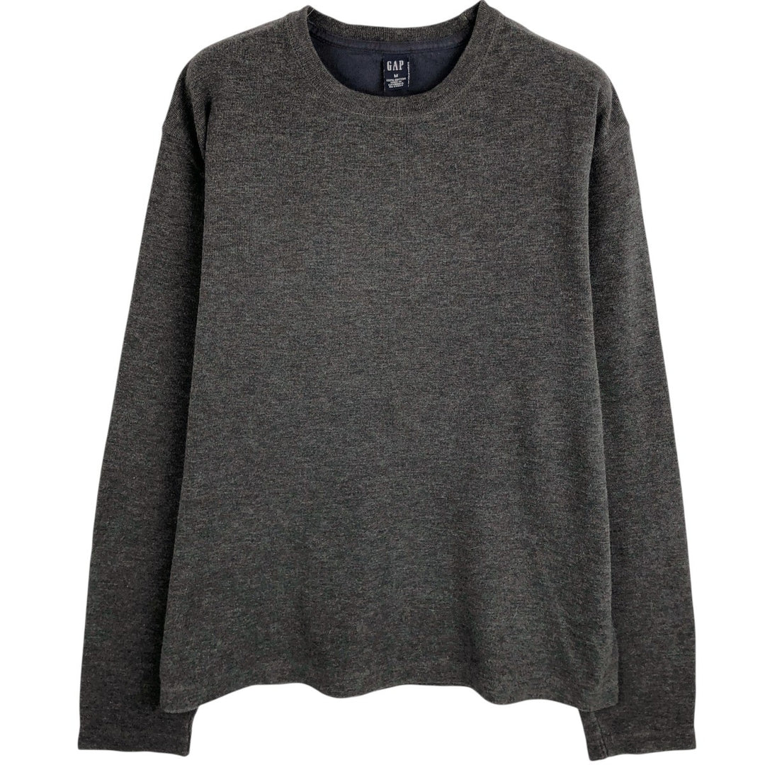 Carhartt Thermal Long T-Shirt, Men's Size Medium cotton Charcoal Vintage Second Hand