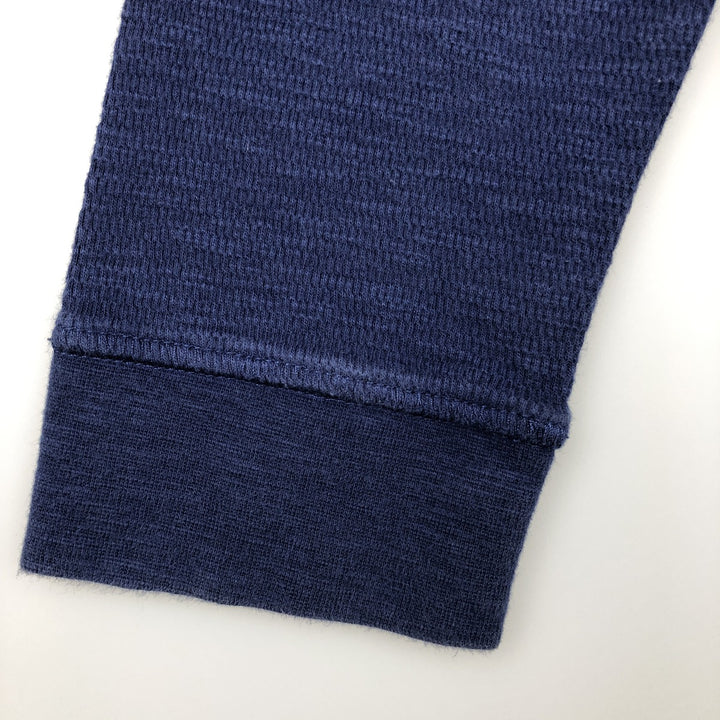 GAP Thermallon T-shirt, Honeycomb, Men's XL cotton navy blue type Vintage Second Hand