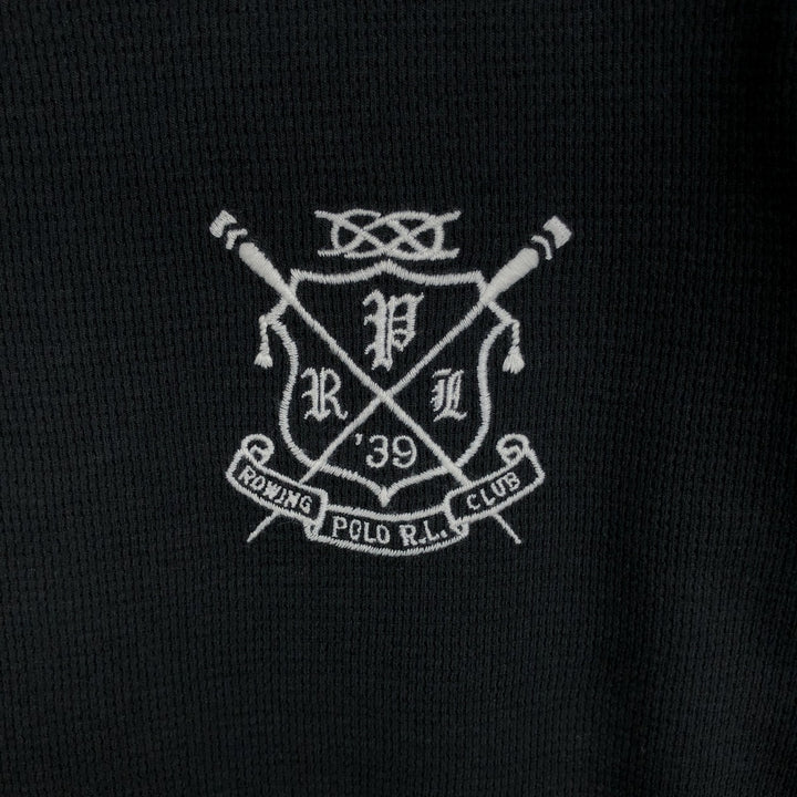 Ralph Lauren POLO RALPH LAUREN SLEEPWEAR Thermal Long T-Shirt, Men's Size L unclear black type Vintage Second Hand
