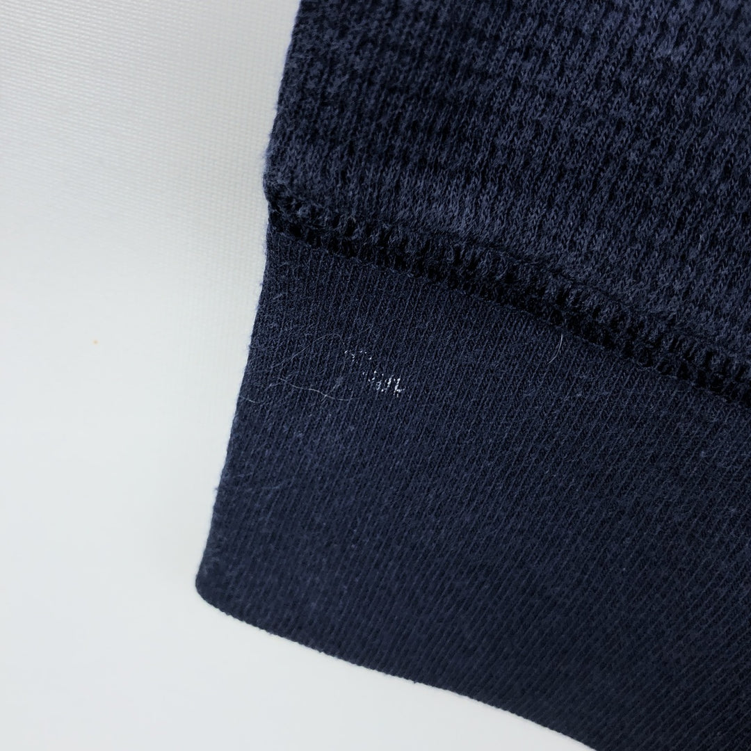 Ralph Lauren POLO RALPH LAUREN SLEEPWEAR Polo Bear Thermal Long-Sleeve T-Shirt Honeycomb Men's XXL equivalent cotton navy blue type Vintage Second Hand