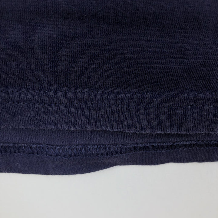 90'S Delta Long-Sleeve T-Shirt, Men's Size XL (Equivalent), Vintage cotton navy blue type Vintage Second Hand