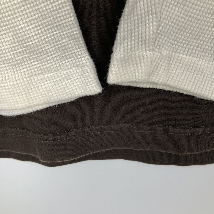 Dickies short-sleeved logo t-shirt, men's size L (approx.) cotton brown type Vintage Second Hand