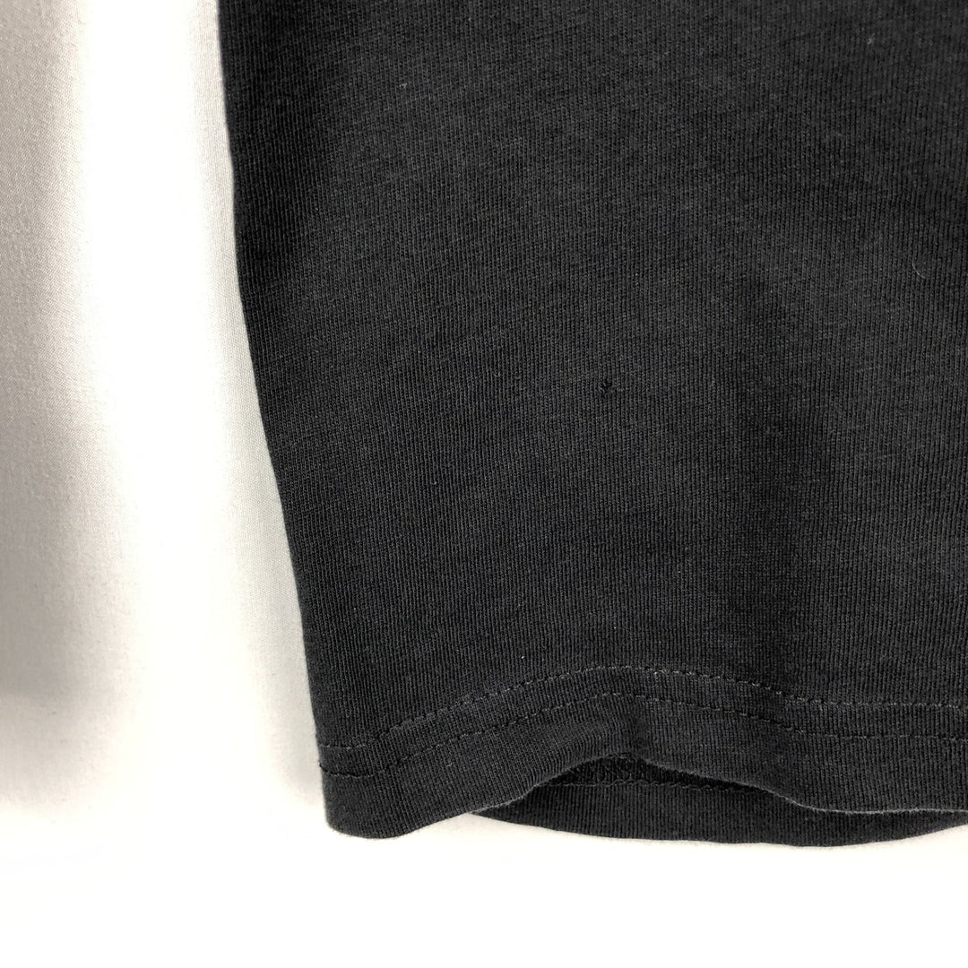 Harley-Davidson Eagle Pattern Motorcycle Long-Sleeve T-Shirt (Men's Size L) cotton black type Vintage Second Hand