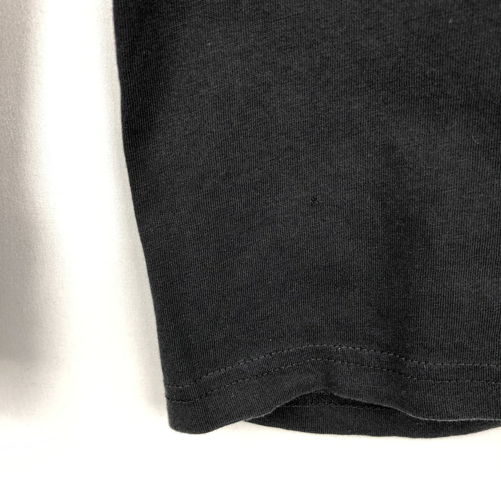 Harley-Davidson Eagle Pattern Motorcycle Long-Sleeve T-Shirt (Men's Size L) cotton black type Vintage Second Hand
