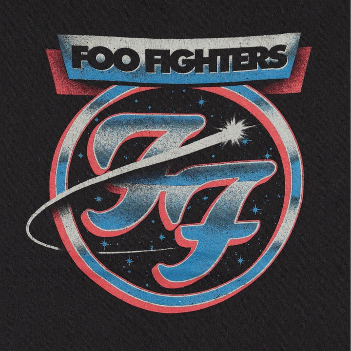 Foo Fighters Band T-Shirt, Men's Size L cotton black type Vintage Second Hand