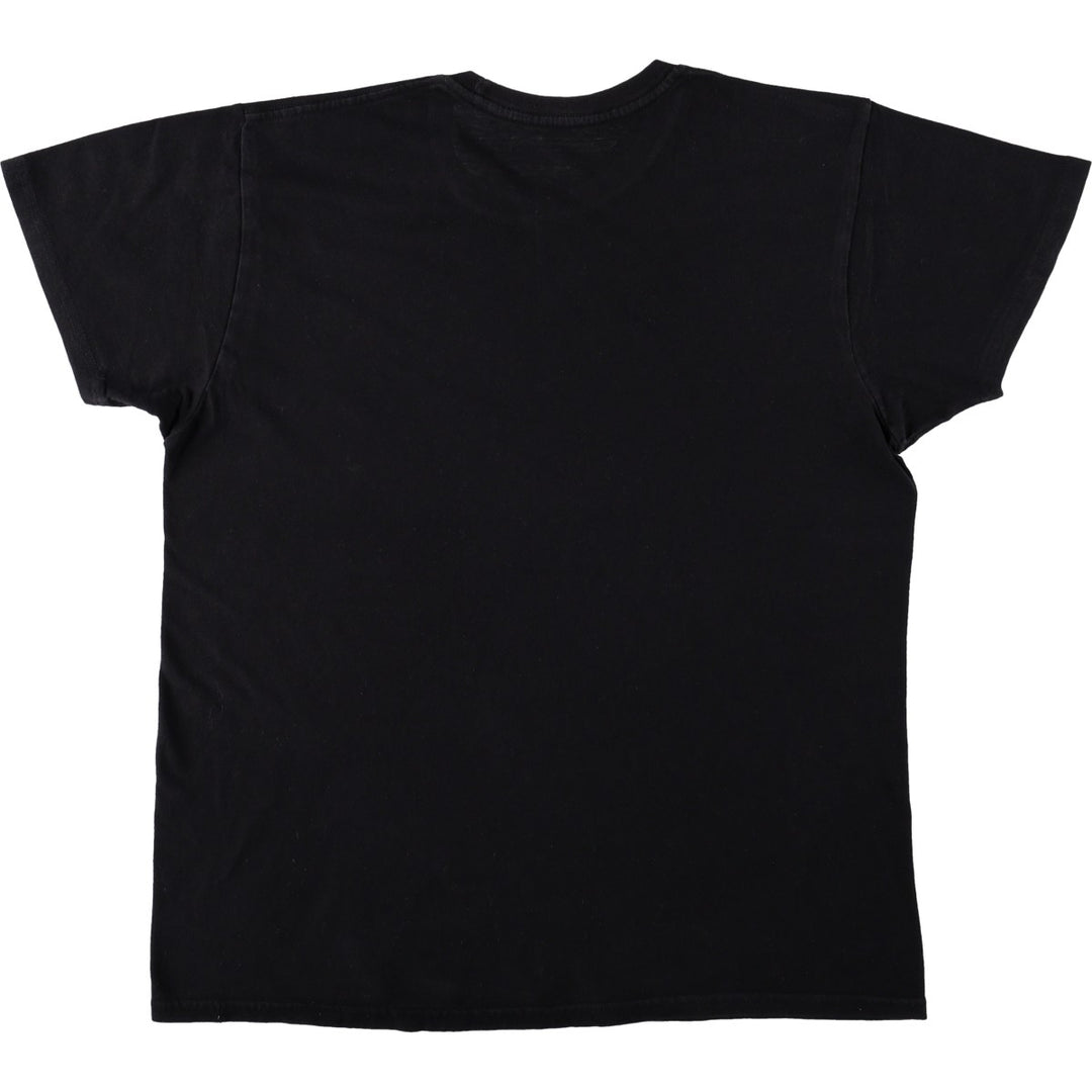 METALLICA Metallica Band T-shirt Band T Men's L size cotton black type Vintage Second Hand