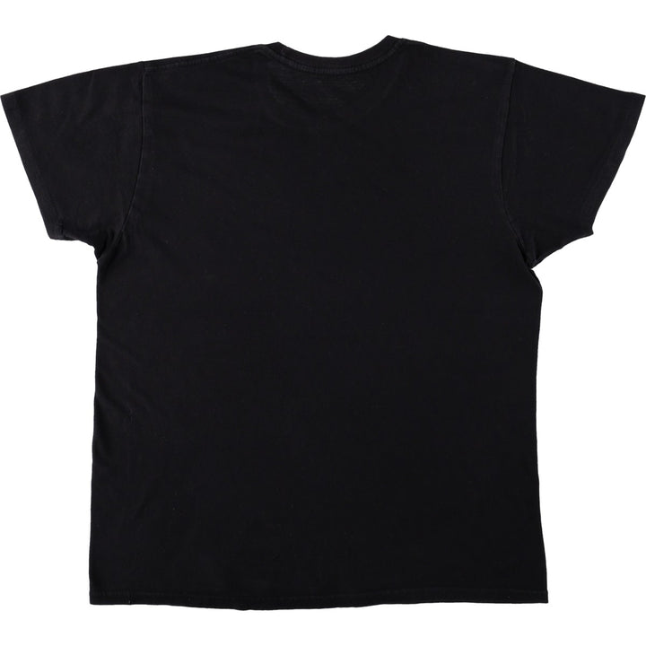 METALLICA Metallica Band T-shirt Band T Men's L size cotton black type Vintage Second Hand