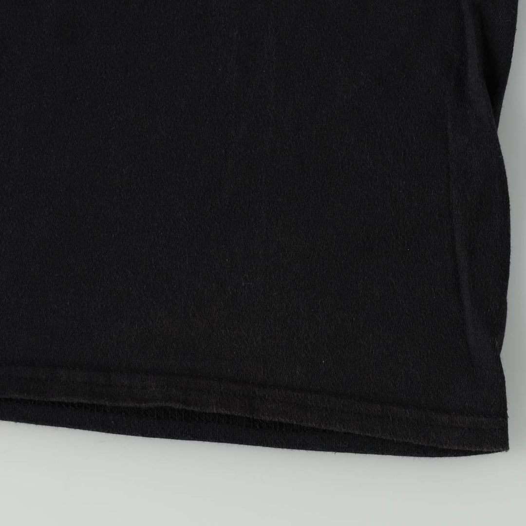 METALLICA Skull Pattern Band T-shirt Band Tee Men's M size cotton black type Vintage Second Hand