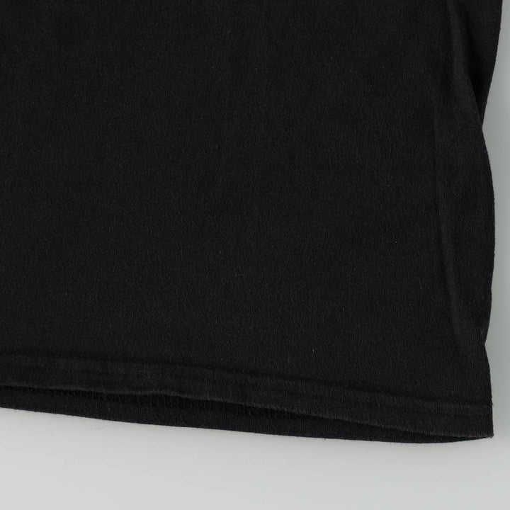 METALLICA Skull Pattern Band T-shirt Band Tee Men's M size cotton black type Vintage Second Hand
