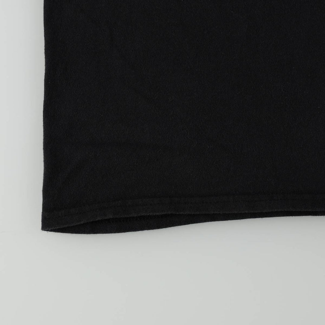 METALLICA Skull Pattern Band T-shirt Band Tee Men's M size cotton black type Vintage Second Hand