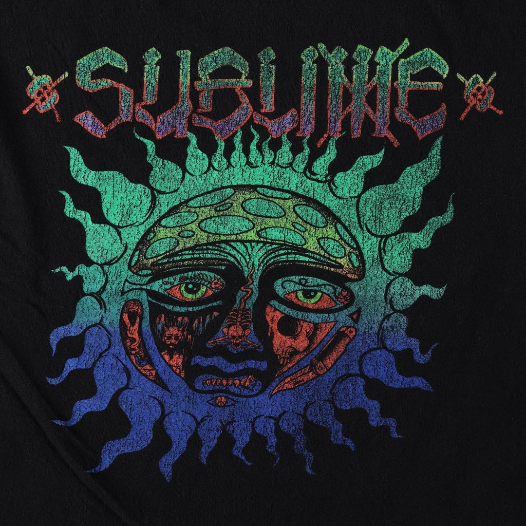SUBLIME Band T-shirt, Men's M size cotton black type Vintage Second Hand