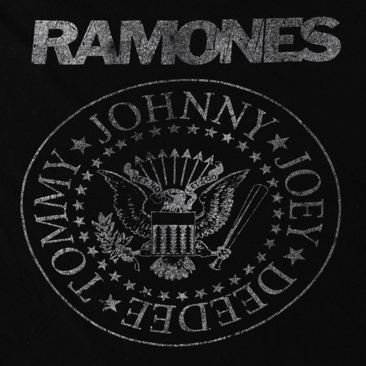 RAMONES Band T-shirt, Men's XXL unclear black type Vintage Second Hand
