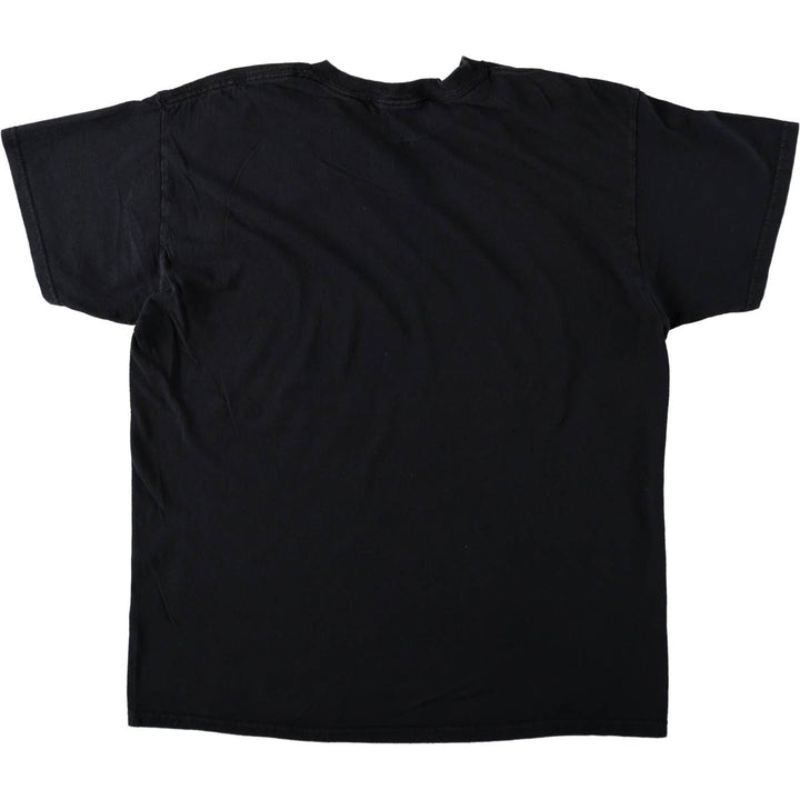 NIRVANA Nirvana Band T-shirt, Band T, Men's L size cotton black type Vintage Second Hand