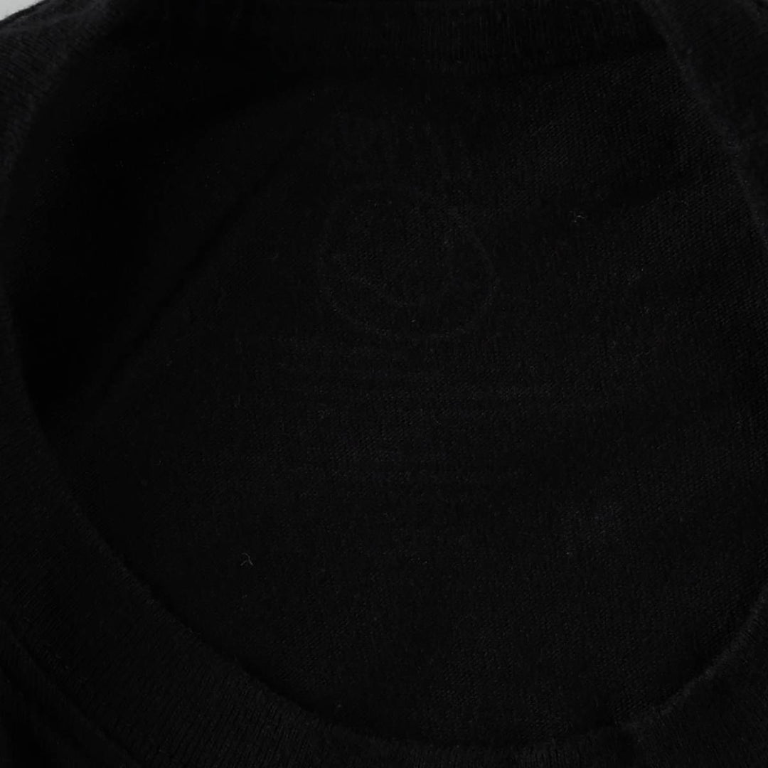 NIRVANA Nirvana Band T-shirt, Band T, Men's M size cotton black type Vintage Second Hand