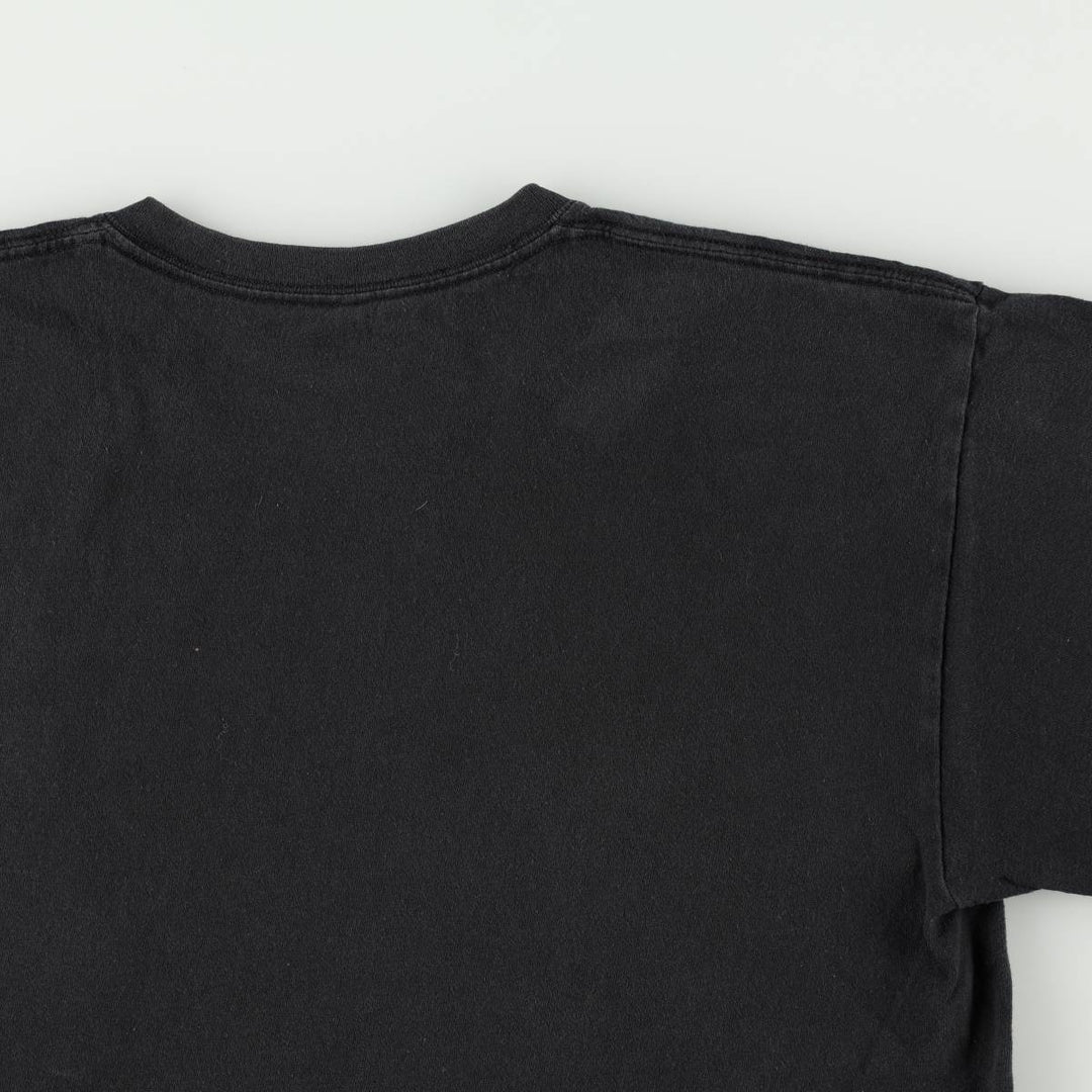 NIRVANA Nirvana Band T-shirt, Band T, Men's L size unclear black type Vintage Second Hand