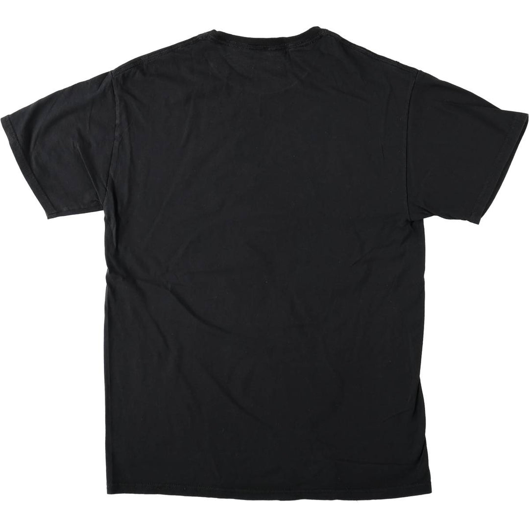 MISFITS Skull Pattern Band T-shirt, Men's M size cotton black type Vintage Second Hand