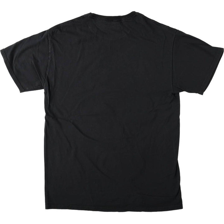 MISFITS Skull Pattern Band T-shirt, Men's M size cotton black type Vintage Second Hand