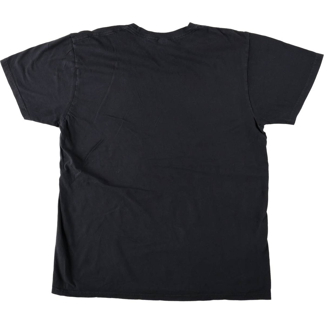 KORN band T-shirt, band T, men's size L cotton black type Vintage Second Hand