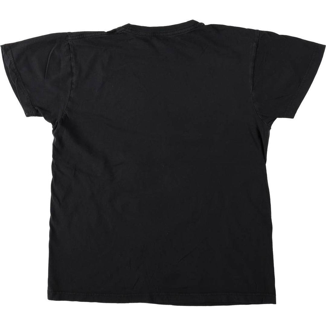 METALLICA Metallica Band T-shirt Band T Men's M size cotton black type Vintage Second Hand