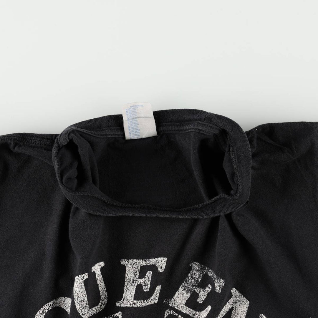 Port and Company QUEEN Band T-shirt (Men's size M) cotton black type Vintage Second Hand