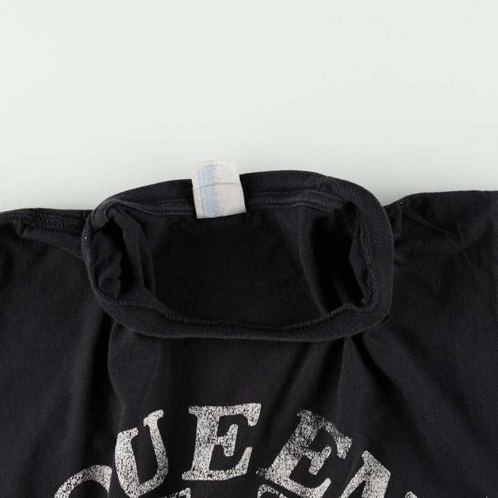 Port and Company QUEEN Band T-shirt (Men's size M) cotton black type Vintage Second Hand