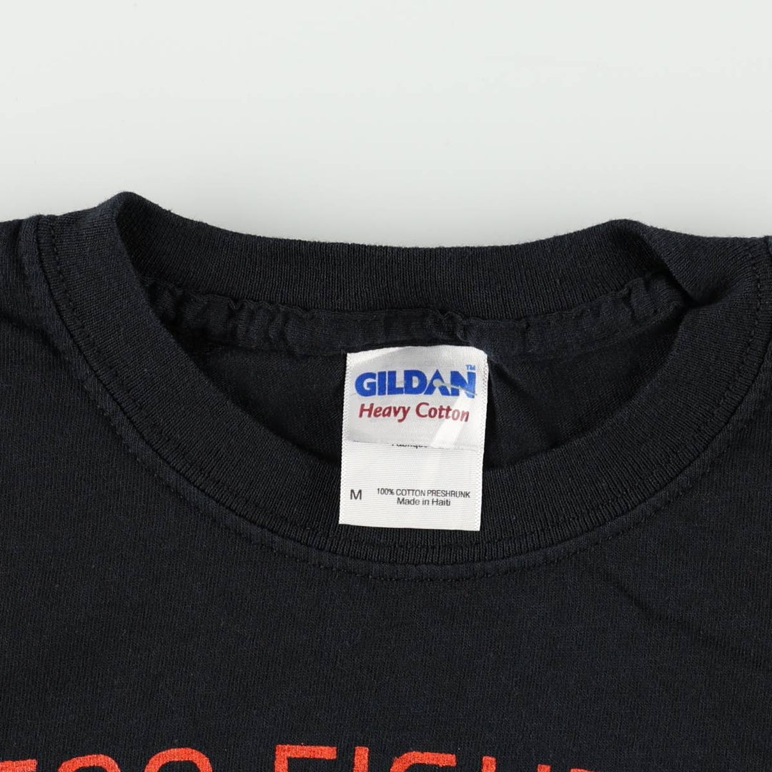 Gildan Foo Fighters band T-shirt, men's size M cotton black type Vintage Second Hand
