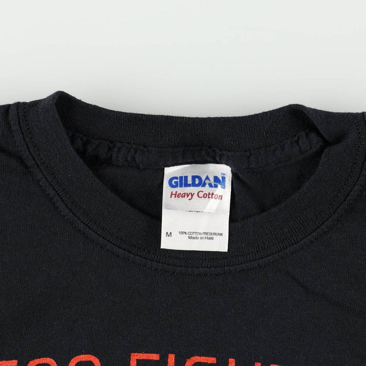 Gildan Foo Fighters band T-shirt, men's size M cotton black type Vintage Second Hand