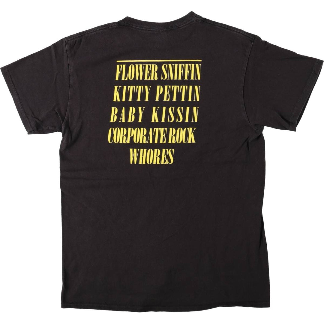 NIRVANA Nirvana Band T-shirt, Band T, Men's S size unclear black type Vintage Second Hand