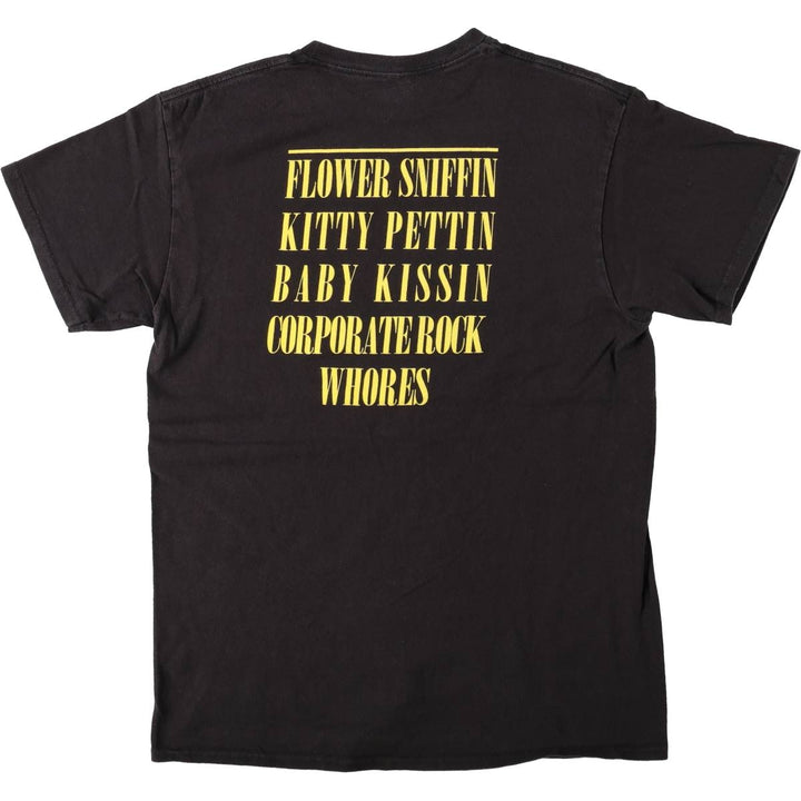 NIRVANA Nirvana Band T-shirt, Band T, Men's S size unclear black type Vintage Second Hand