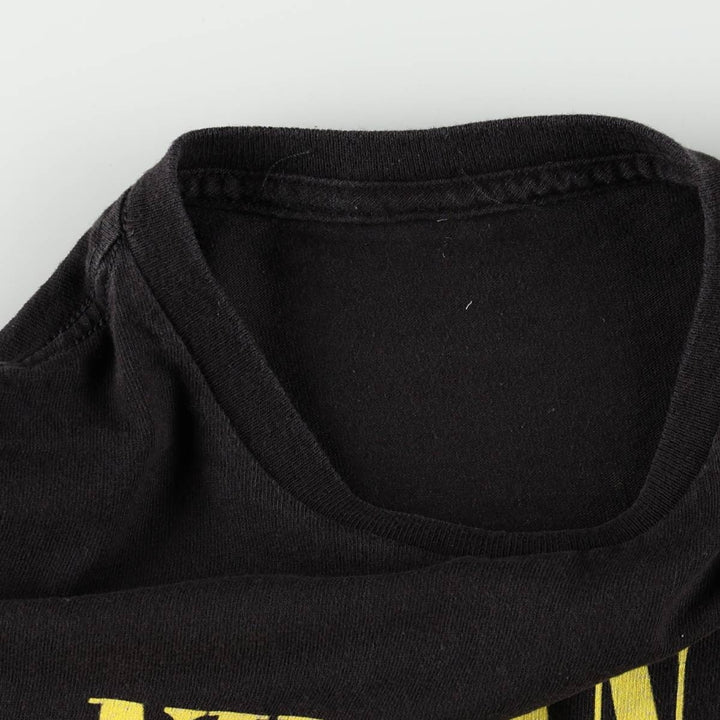 NIRVANA Nirvana Band T-shirt, Band T, Men's S size unclear black type Vintage Second Hand