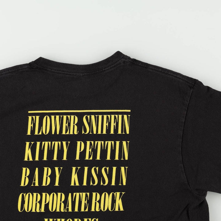 NIRVANA Nirvana Band T-shirt, Band T, Men's S size unclear black type Vintage Second Hand