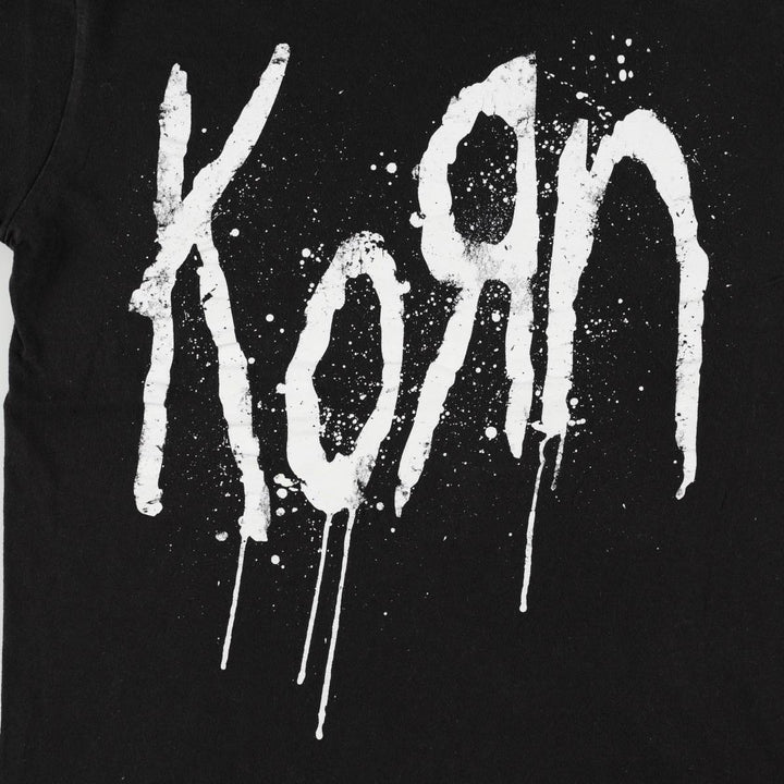 Teestyle Premium KORN Band T-Shirt (Men's Size S) cotton black type Vintage Second Hand