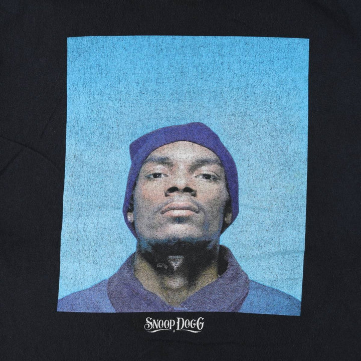 MERCH TRAFFIC SNOOP DOGG Rap T-Shirt (Men's Size L) unclear black type Vintage Second Hand