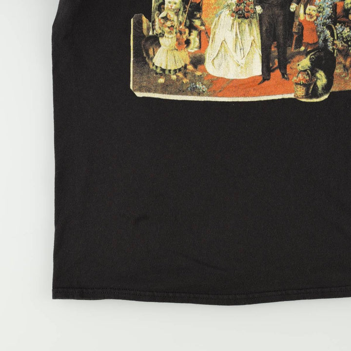 THE SMASHING PUMPKINS Smashing Pumpkins Band T-shirt Band T Men's L size cotton black type Vintage Second Hand