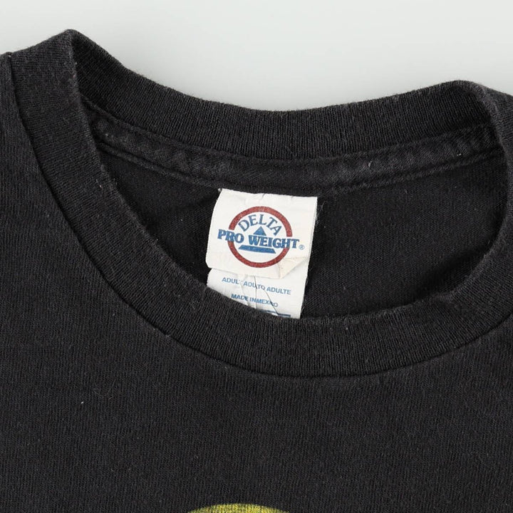 DELTA GUNS N' ROSES Band T-shirt (Men's size L equivalent) cotton black type Vintage Second Hand