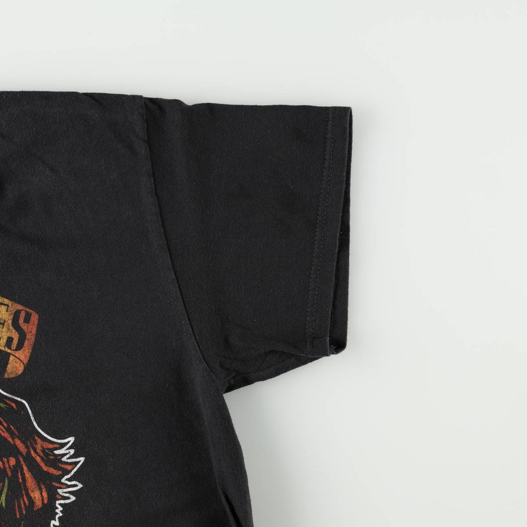 DELTA GUNS N' ROSES Band T-shirt (Men's size L equivalent) cotton black type Vintage Second Hand