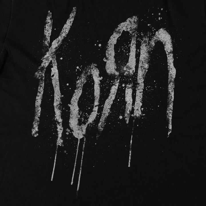 PACIFIC KORN Band T-shirt, Made in USA, Men's Size L cotton black type Vintage Second Hand