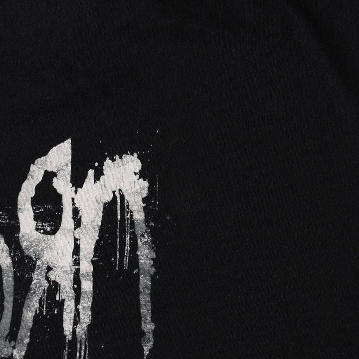 KORN band T-shirt, band T, men's size L cotton black type Vintage Second Hand