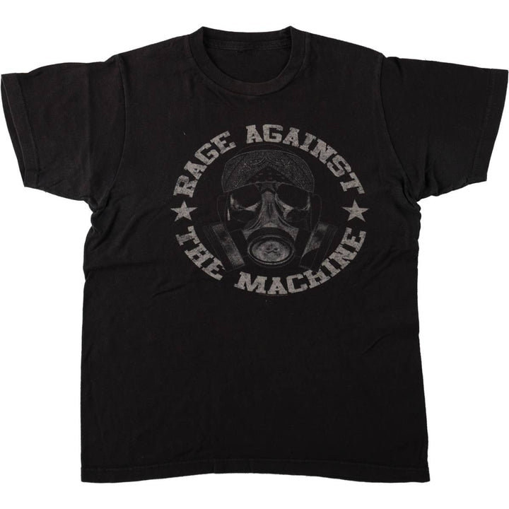 Rage Against the Machine band t-shirt, men's size S (equivalent) unclear black type Vintage Second Hand