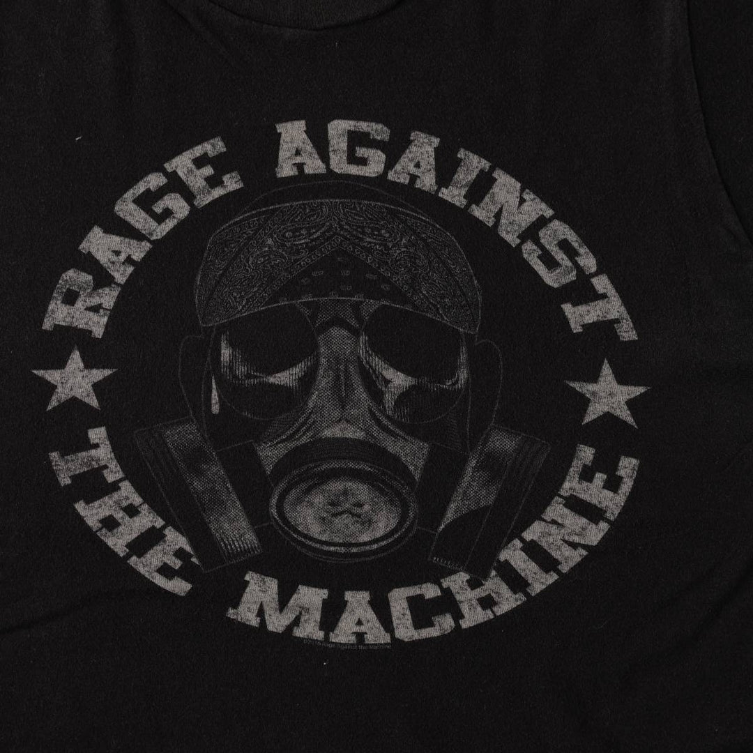 Rage Against the Machine band t-shirt, men's size S (equivalent) unclear black type Vintage Second Hand