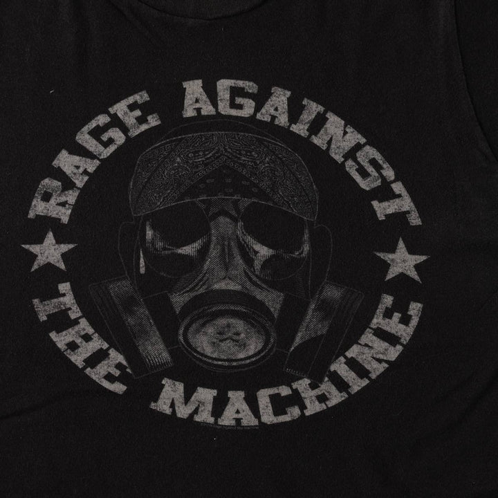 Rage Against the Machine band t-shirt, men's size S (equivalent) unclear black type Vintage Second Hand