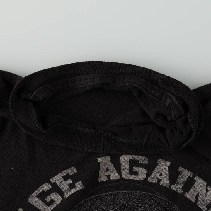 Rage Against the Machine band t-shirt, men's size S (equivalent) unclear black type Vintage Second Hand