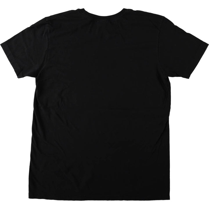 Gildan Def Leppard band t-shirt, men's size XL equivalent. cotton black type Vintage Second Hand